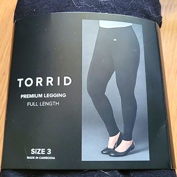 torrid Pants - Torrid Black Legging - Size 3 - Full Length